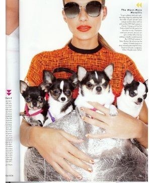 Mojito in Glamour magazine (featured to the far right)